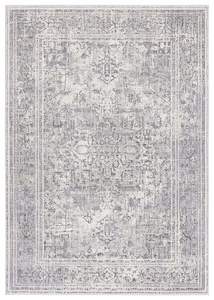 Harriette Ivory and Grey Lustrous Transitional Rug *NO RETURNS UNLESS FAULTY