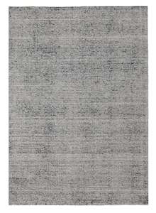 Floor covering: Jena Black and White Hand Loomed Cotton Rug