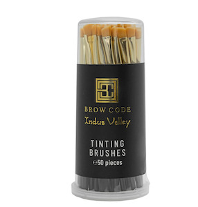 Brow Code Henna Tinting Brushes - 50 pieces