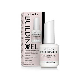 IBD Building Gel - Sheer Pink - 14ml