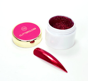 Glitter Gloss Chrome - Patent Cherry