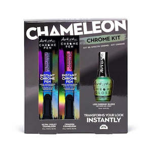 Artistic Chrome 3pc Kit - Chameleon Look