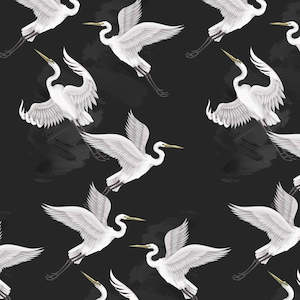 Furniture manufacturing: Eye of the Heron Fabric by Miss Lolo