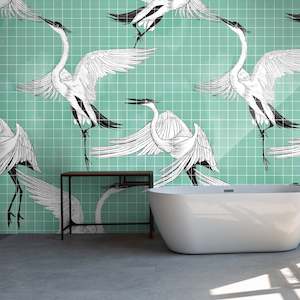 Herons Landing Tiles by Miss Lolo