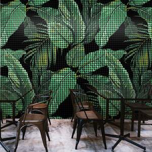 Leafy Greens Tiles by Miss Lolo