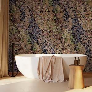 Furniture manufacturing: Wildflower Folklore Vinyl Wallpaper