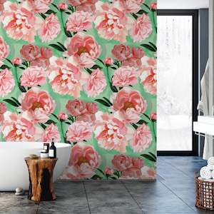 Peony Burst Vinyl Wallpaper