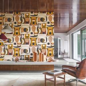 Furniture manufacturing: Auguste Wallpaper by Casamance