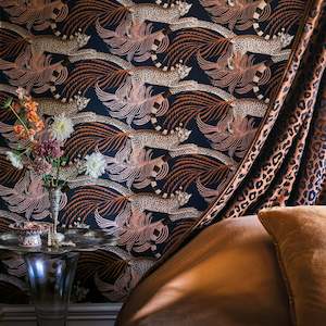 Furniture manufacturing: Delilah Wallpaper by Romo