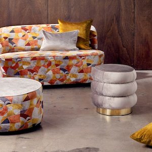 Furniture manufacturing: Picasso Velvet by Zepel