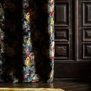 Furniture manufacturing: Poesia Fabric by Fischbacher