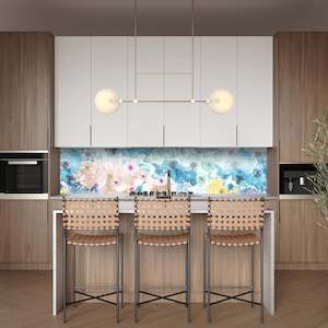 Furniture manufacturing: Petal Prism splashback