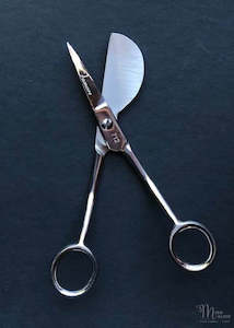 Dressmaking supply: 6" Applique Duck Bill Scissors.