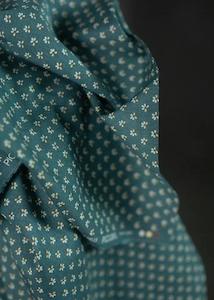 Teal Piccolino, Japanese Cotton/Linen