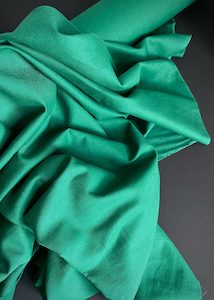 Laundered Linen Cotton - Verdant Green