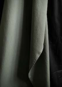 Laundered Linen Cotton - Sage Green