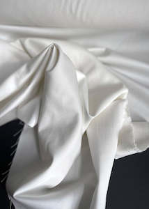 Tencel Cotton Sanded Twill, Milk.