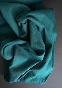 Go To Organics - Cotton Ribbing, Dark Teal