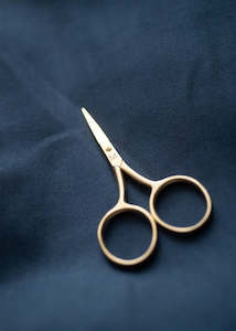 Fine Work Gold Scissors