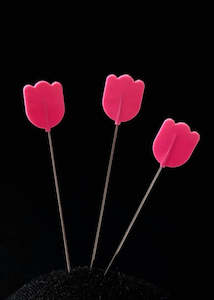 Tulip Cellulose-Head Pins - Thin