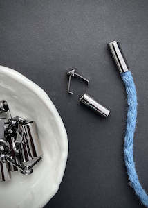 Gunmetal Cord End