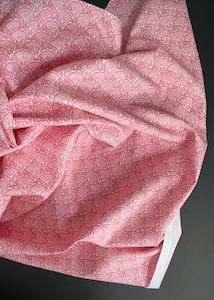 Dressmaking supply: Florence Pink, Cotton Canvas Fabric