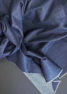 Dressmaking supply: 9oz Cotton Denim, Indigo