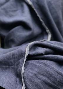 Dressmaking supply: Chemin Washed Linen - Graphite