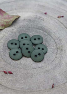 Classic Matt Buttons - Cedar. 10mm, 12mm, 15mm.