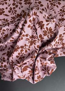 Dressmaking supply: Alexis Floral - Blossom, Stretch Viscose Twill