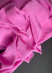 Dressmaking supply: Viscose Moss Crepe - Tropical Pink