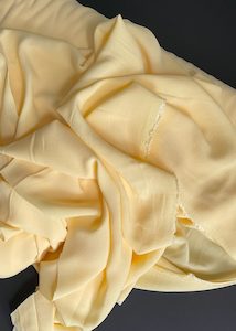 Dressmaking supply: Viscose Moss Crepe - Cabana Yellow