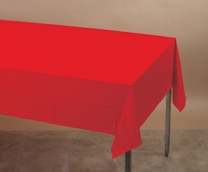 Red Table Cover