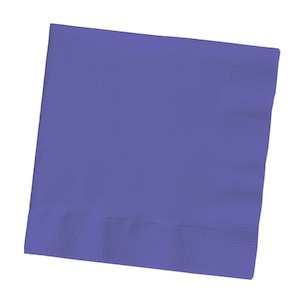 Purple Paper Napkins