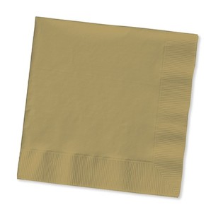 Gold Paper Napkins