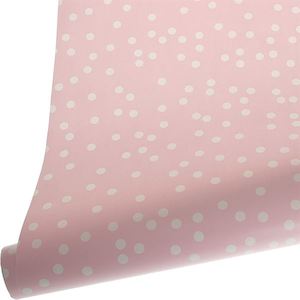 Table Runner / Gift Wrap Pink Confetti