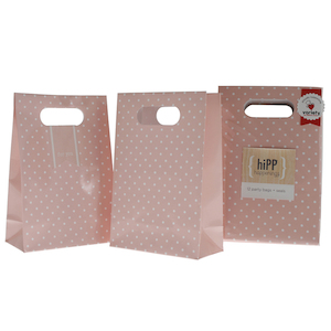 Party Bags & Seals Sweet Pink Dot