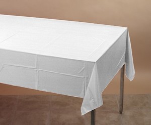 White Table Cover