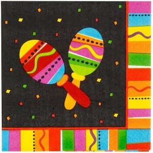 Fiesta Fun Paper Napkins