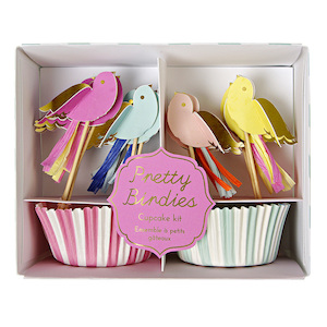 Cupcake Kit Pretty Birdies