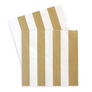 Gold Crush Paper Napkins