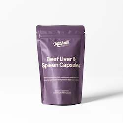 Food manufacturing: Beef Liver & Spleen Capsules Refill Pouch