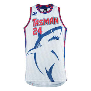 Footwear: 2024 Tasman Mako Mens Basketball Singlet