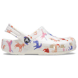 Footwear: Classic Character Print Clog Kids