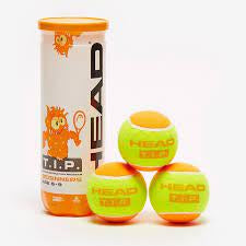 Footwear: Head T.I.P Children 8-9Tennis Ball (Orange)