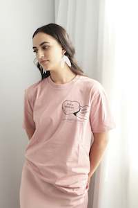 Clothing: Rare Manawa T-Shirt – Blush