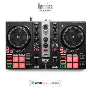 Hercules DJ Control INPULSE 200 MK2 | 2-Channel DJ Controller for Serato DJ Lite