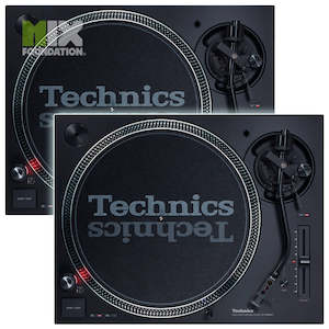 Technics SL-1210MK7 Direct Drive DJ Turntable (PAIR) Package