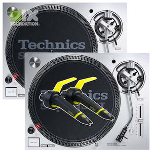 Technics SL-1200MK7 Direct Drive DJ Turntable (PAIR) with Ortofon Concorde Club …