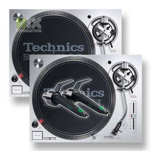 Technics SL-1200MK7 Direct Drive DJ Turntable (PAIR) w/Ortofon Concorde Mix Cart…